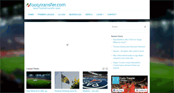 Desktop Screenshot of footytransfer.com