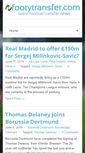 Mobile Screenshot of footytransfer.com